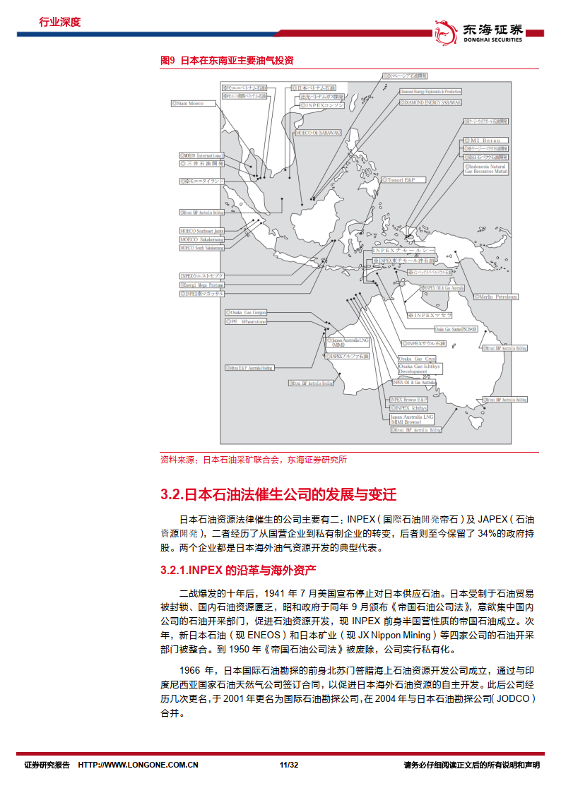 原油系列研究（十五）：出海研究：盘点日本海外油气投资（附下载）