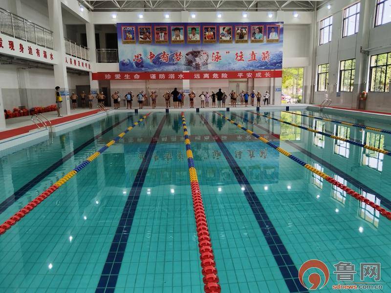 枣庄市立新小学西校区新汇游泳馆建成使用