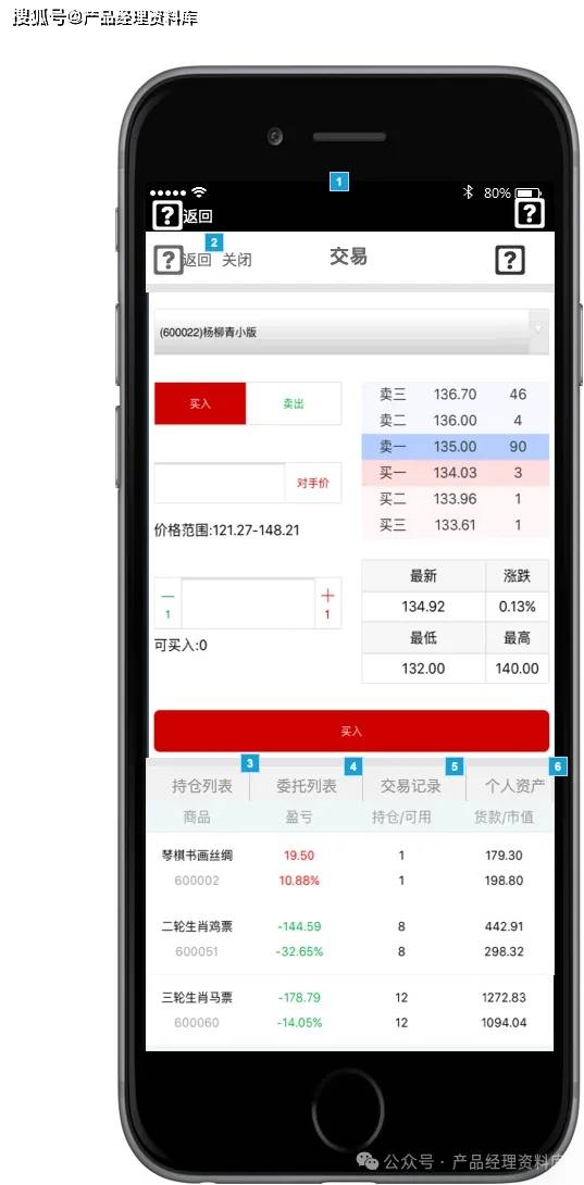 邮品交易APP产品Axure RP原型.rp