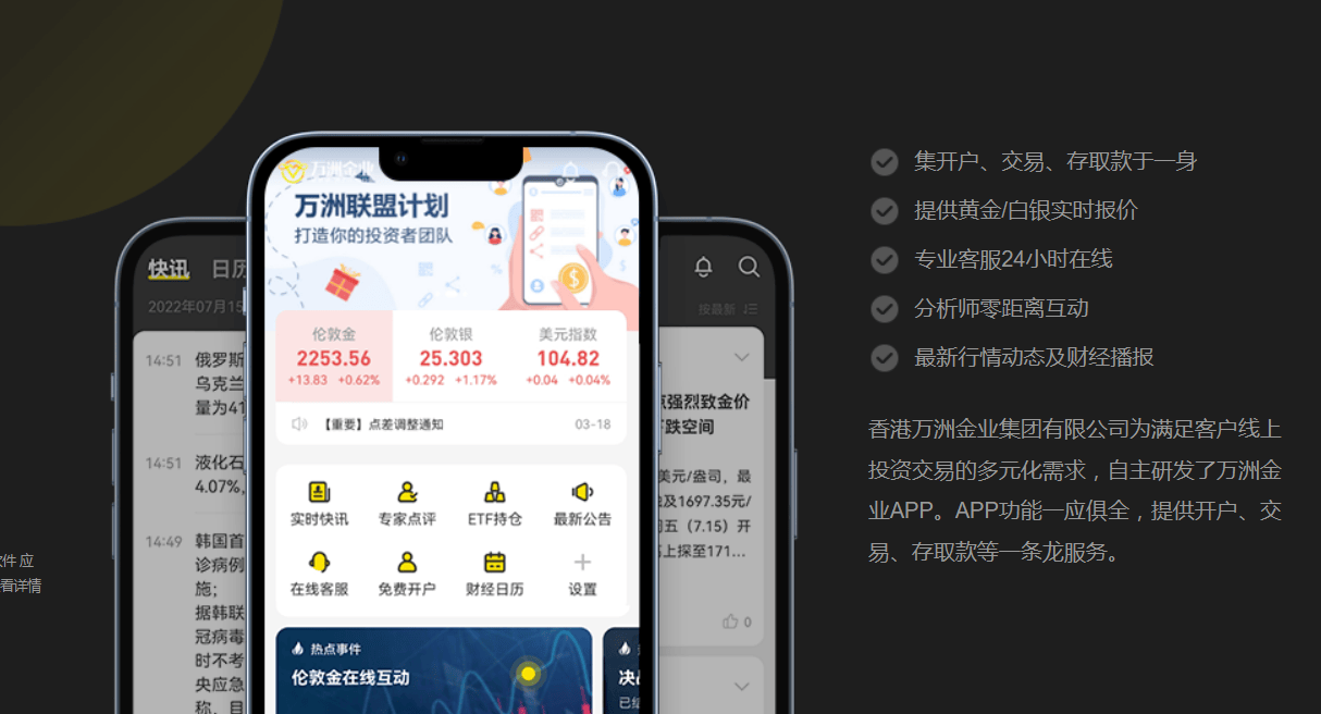 手机必备其一的十大贵金属交易平台软件APP